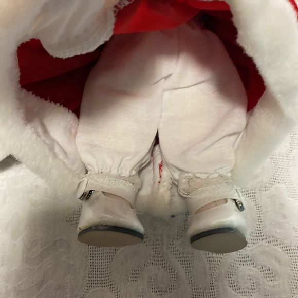 PAIR OF DOLLS WITH STANDS 8” tall 6” wide @ hands - Picture 4 of 7